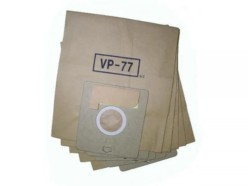 Dulkių maišeliai SAMSUNG VCA-VP77/XSB