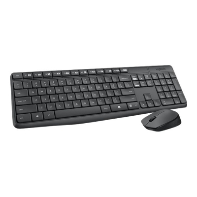 Logitech MK235 belaidė klaviatūra ir pelė, JAV
