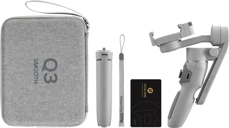 Zhiyun SMOOTH Q3 Combo, šviesiai pilka