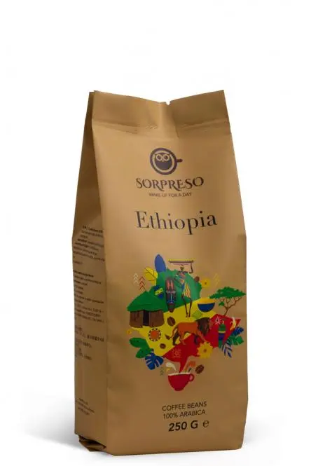 Kava SORPRESO ETHIOPIA SIDAMO (250g)