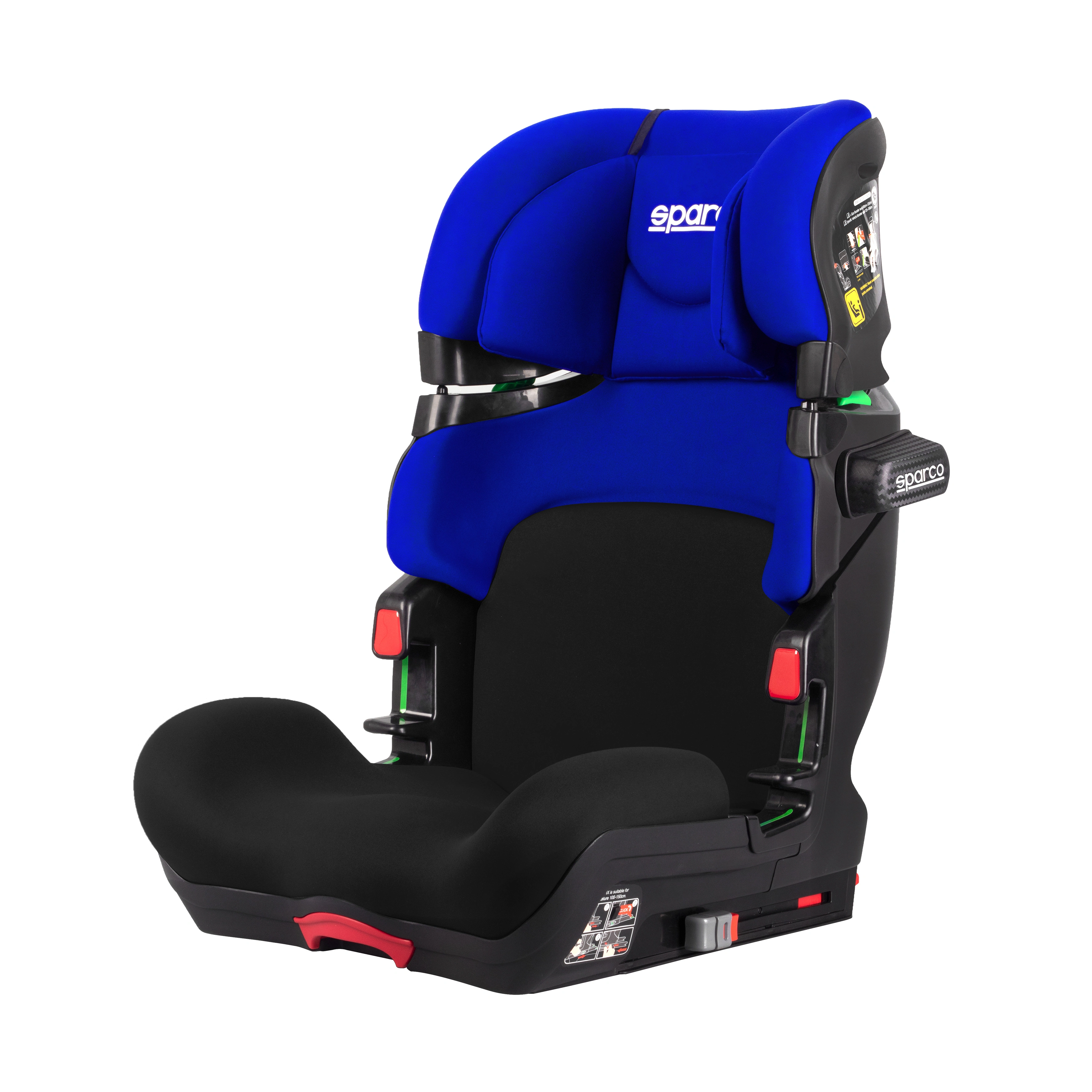 Automobilinė kėdutė Sparco SK800 blue Isofix 9-36 Kg (SK800IG23BL)