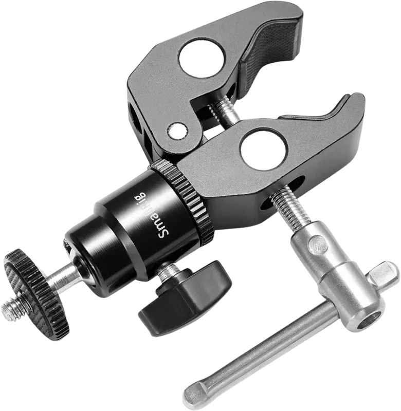 SMALLRIG 1124 RUTULINĖS GALUTĖS MONTUVAS IR AUKŠINĖS spaustukas