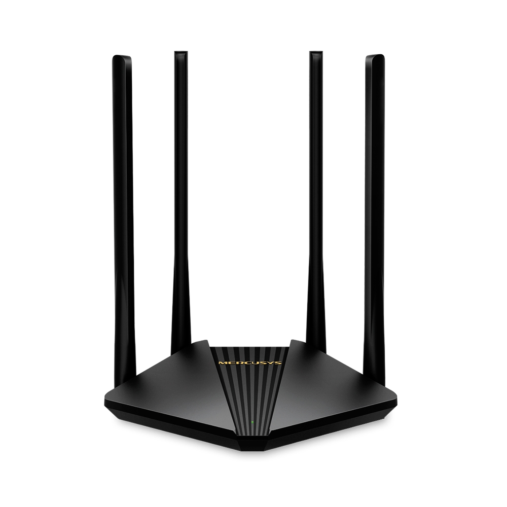 Mercusys AC1200 Wireless Dual Band Gigabit Router MR30G 802.11ac, 867+300 Mbit/s, Ethernet LAN (RJ-45) prievadai 2× Gigabit LAN prievadai, Antenos tipas 4×5 dBi Fiksuotas Omni-Directional Antennas