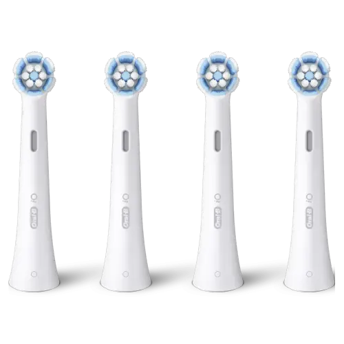 Dantų šepetėlio antgaliai Oral-B iO SW-4 Gentle Care, Balti