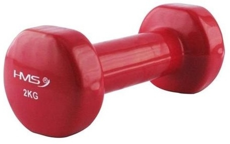Aerobikos viniliniai hanteliai HMS 2 x 2 kg