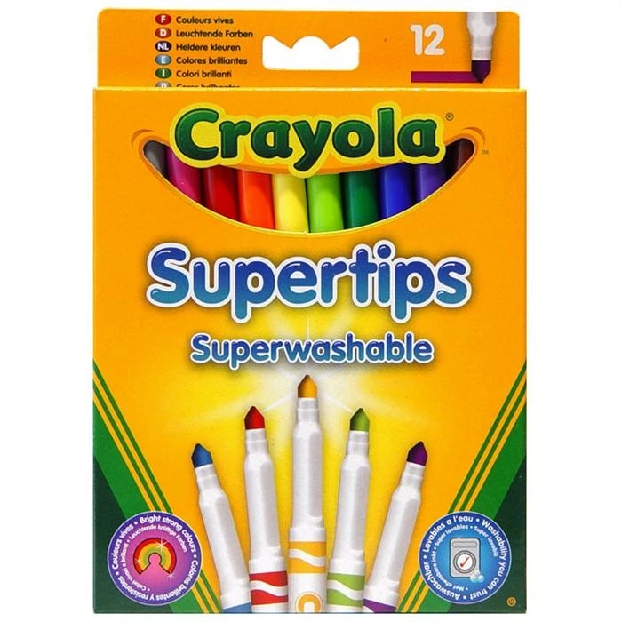 CRAYOLA Flomasteriai (12 vnt.)