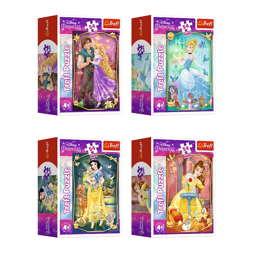 TREFL dėlionė „Princesės“ 54 det.