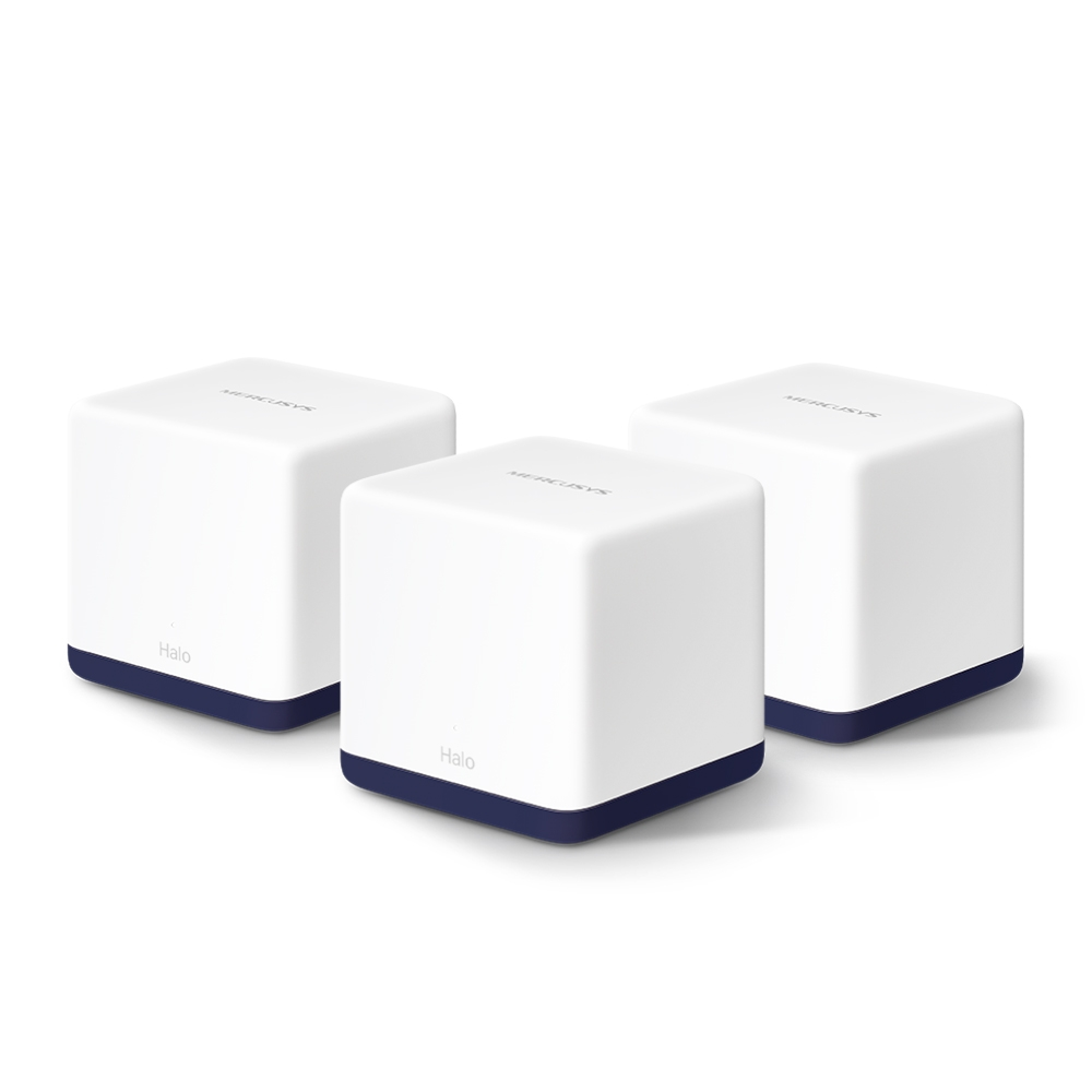 „Mercusys Halo H50G“ (3 pakuotės) AC1900 viso namų tinklo „Wi-Fi“ sistema