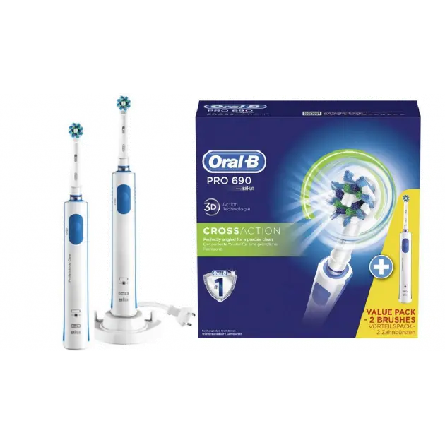Elektrinis dantų šepetėlis Oral-B PRO690 D16