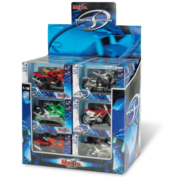 MAISTO DIE CAST motociklas 1:18 Special Edition, asort., 34007
