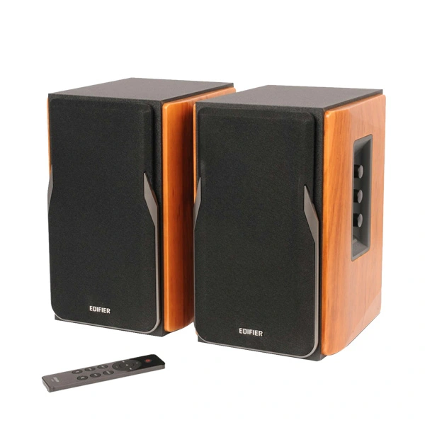 Edifier Professional Bookshelf Speakers R1380DB  Brown, Bluetooth, Wireless connection