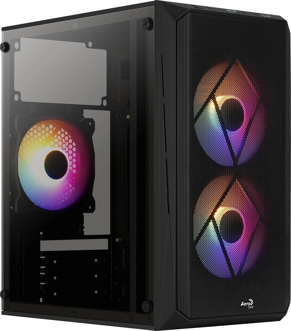 AEROCOOL PGS CS-107-A-BK-v2 FRGB - dėklas