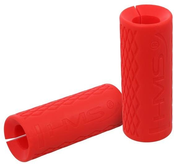 Štangos paminkštinimas HMS FG02, raudonas, 2 vnt.