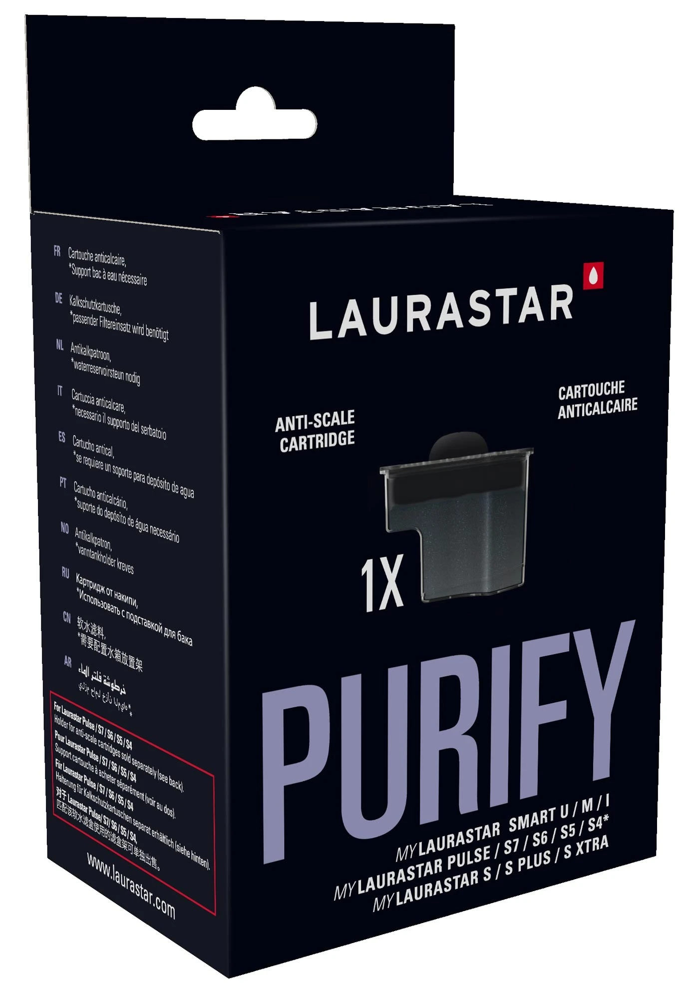 LAURASTAR antikalkinis vandens filtras 1 vnt. SMART, S, PULSE lyg. sistemoms
