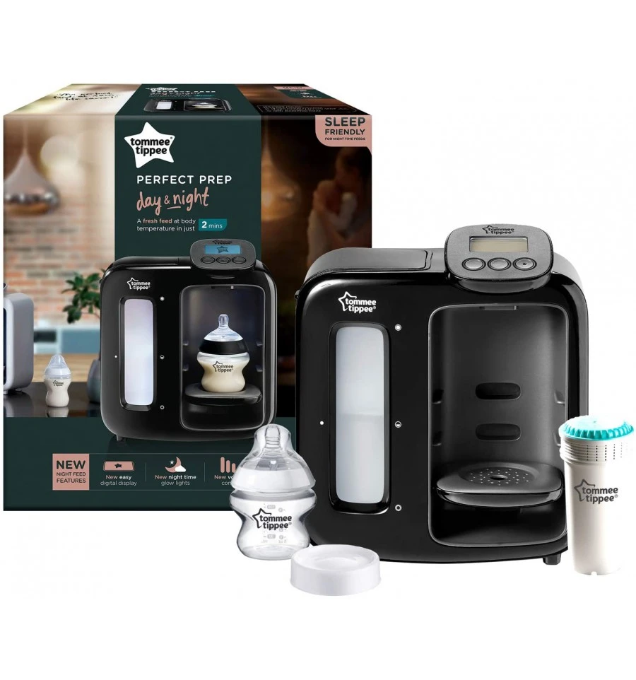 TOMMEE TIPPEE pieno mišinukų ruošimo aparatas DAY and NIGHT, juodas, 423746