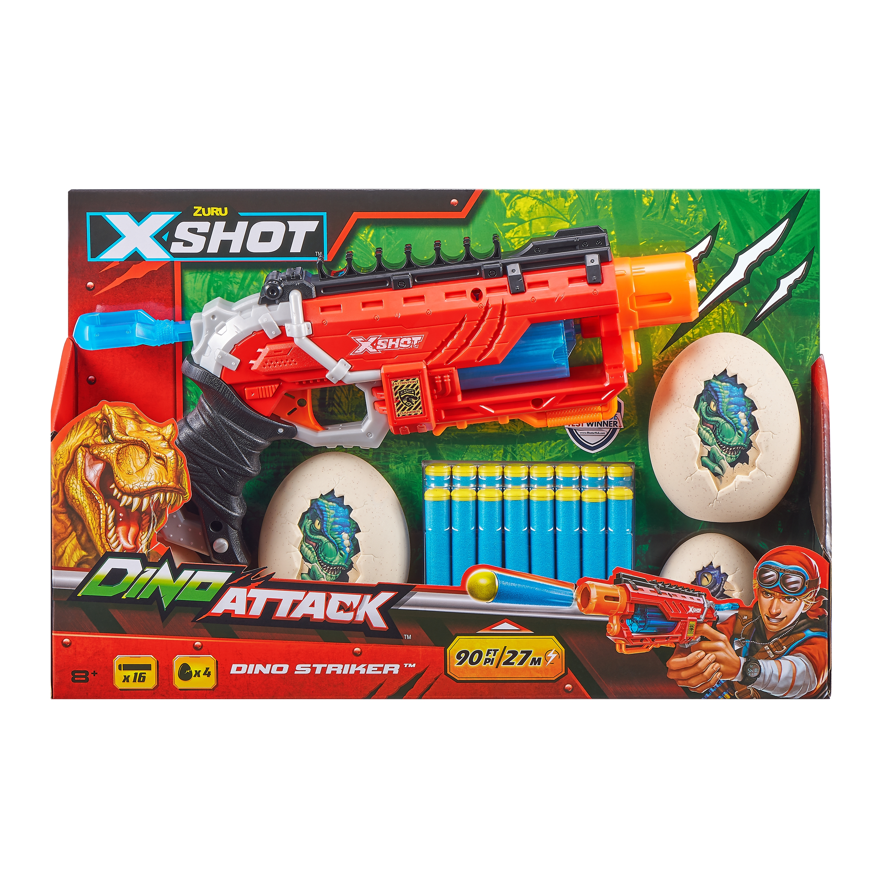 XSHOT žaislinis šautuvas Dino Striker, 4860
