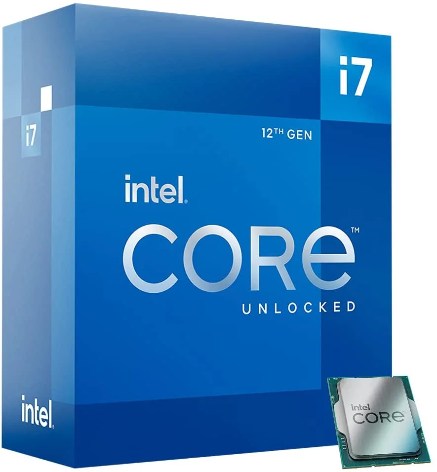 „Intel i7-12700K“, 3,6 GHz, LGA1700, 20 procesoriaus gijų, mažmeninė prekyba pakuotėmis, 12 procesoriaus branduolių, kompiuterio komponentas