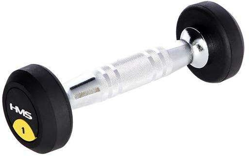 Guminis hantelis HMS HG Pro - 1 kg