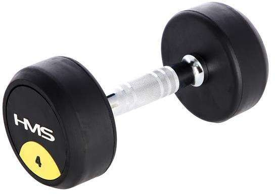 Guminis hantelis HMS HG Pro - 4 kg