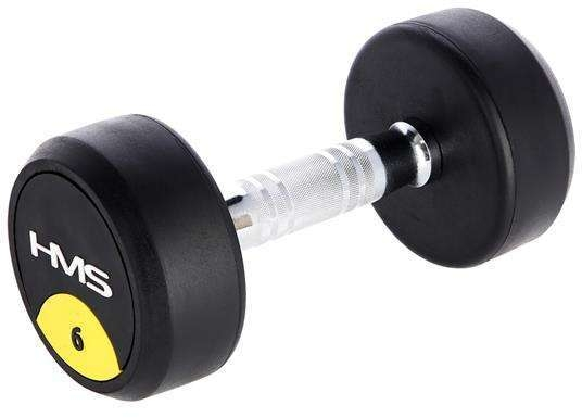 Guminis hantelis HMS HG Pro - 6kg