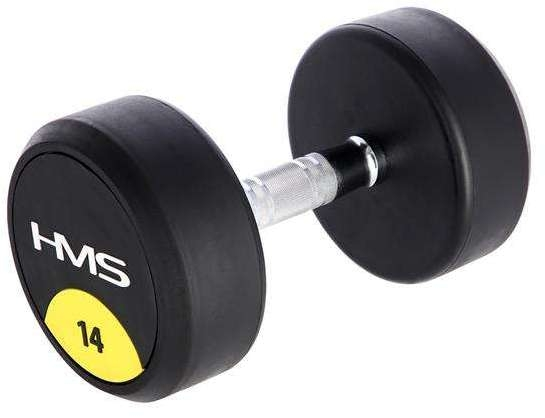 Guminis hantelis HMS HG Pro - 14 kg