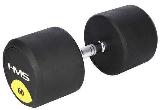 Guminis hantelis HMS HG Pro - 60 kg