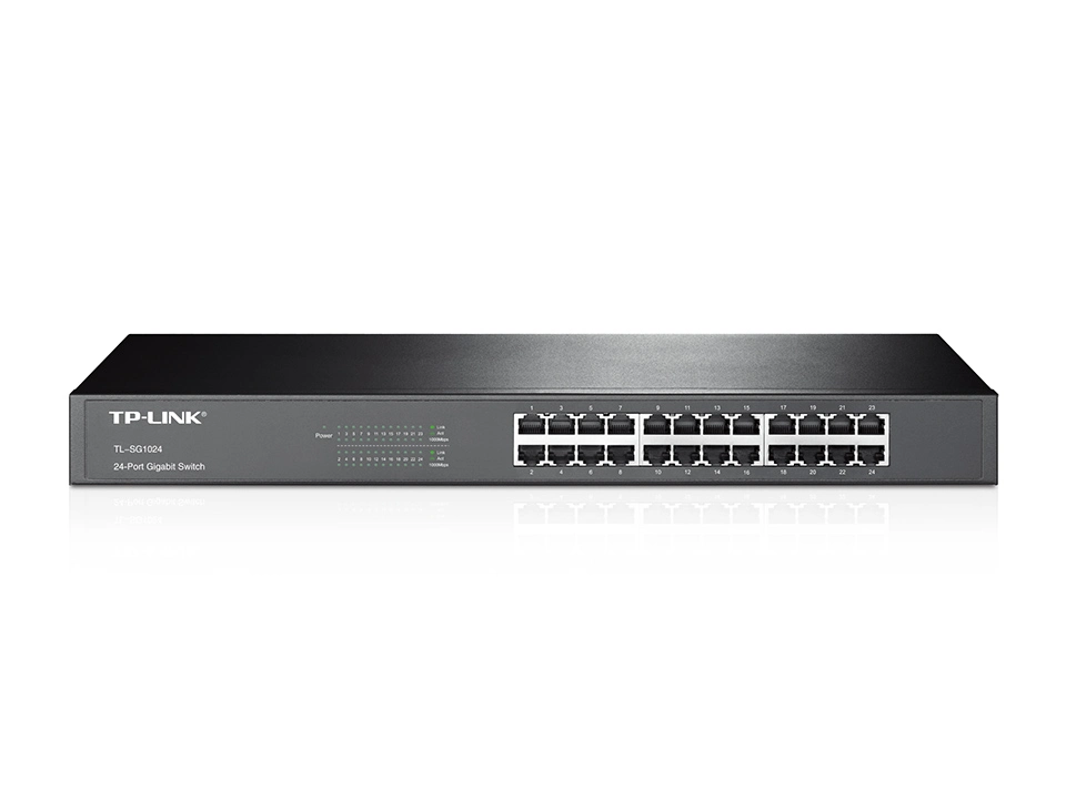 TP-Link TL-SG1024 24 prievadų Gigabito stovo jungiklis