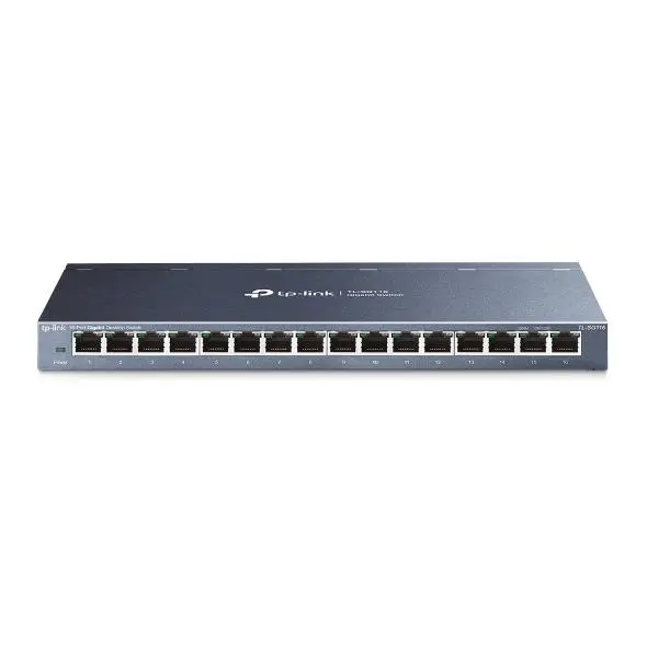 TP-Link TL-SG116 16 prievadų Gigabit stalinio kompiuterio jungiklis