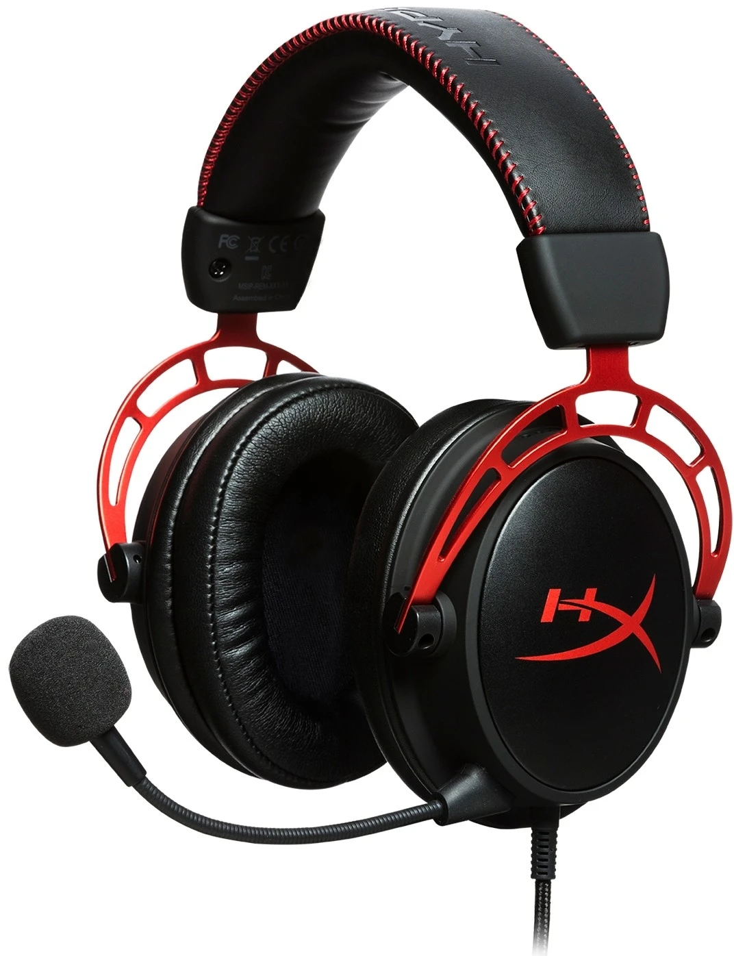 Ausinės HyperX Cloud Alpha Black/Red