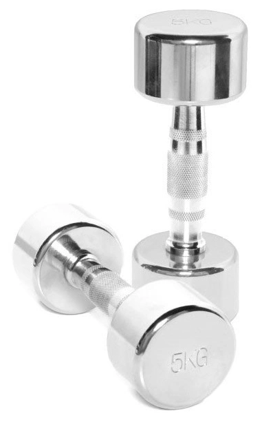 Hantelis chrom. MC 5 5kg