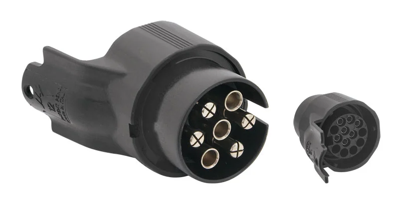 Adapteris priekabos kištukui iš 13 į 7 kontaktus