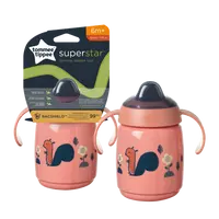 TOMMEE TIPPEE mokomasis puodelis SIPPEE, 7m+, 300ml, rožinis, 447823