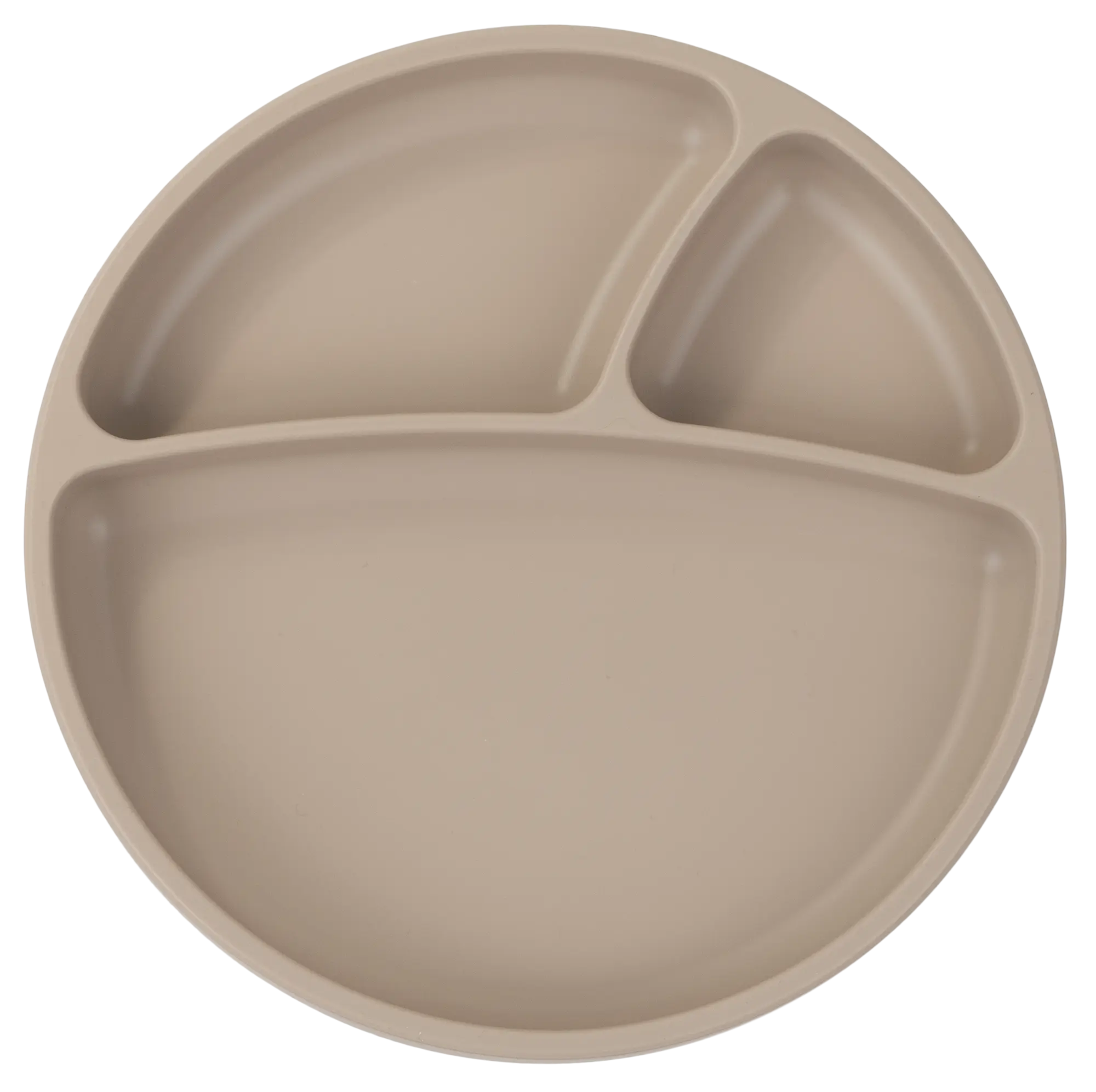 MINIKOI neslystanti lėkštė su skyreliais, Bubble Beige, 101050008