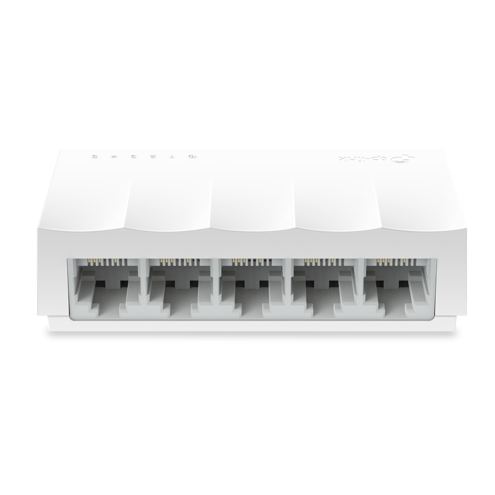 TP-LINK 5 prievadų 10/100 Mbps darbalaukio tinklo jungiklis LS1005 nevaldomas,