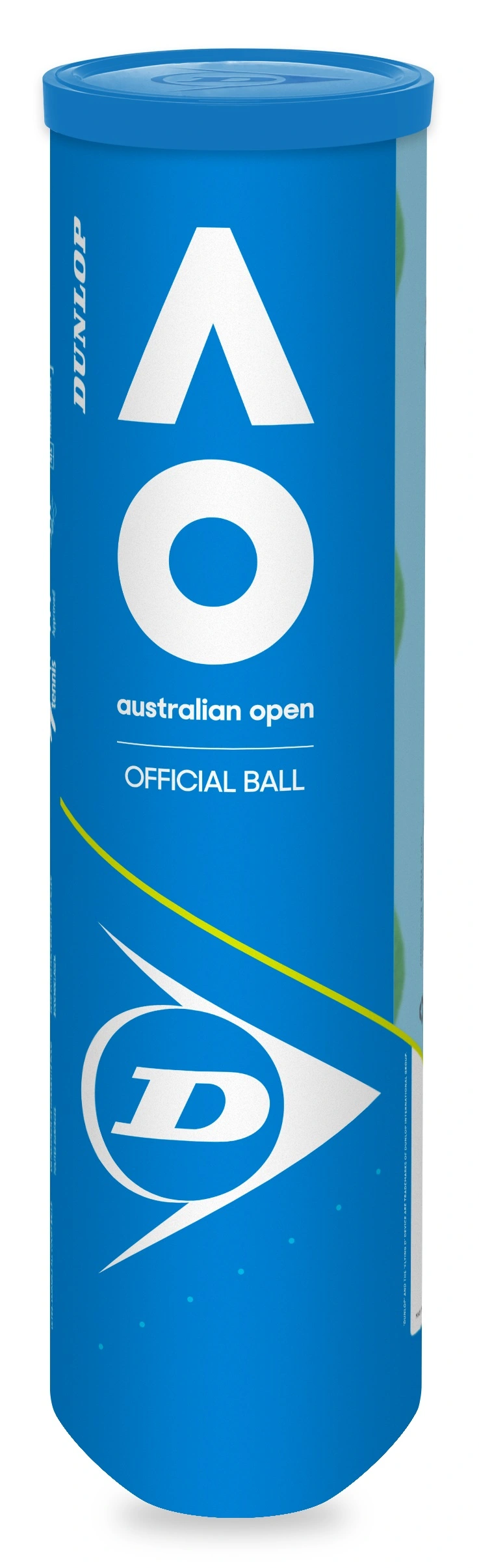 Teniso kamuoliukai Dunlop AUSTRALIAN OPEN 4-tube ITF