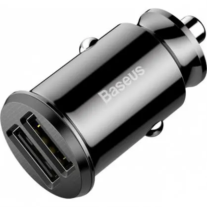MOBILUS KROVIMAS AUTOMOBILIS 5V 3.1A/BLACK CCALL-ML01 BASEUS