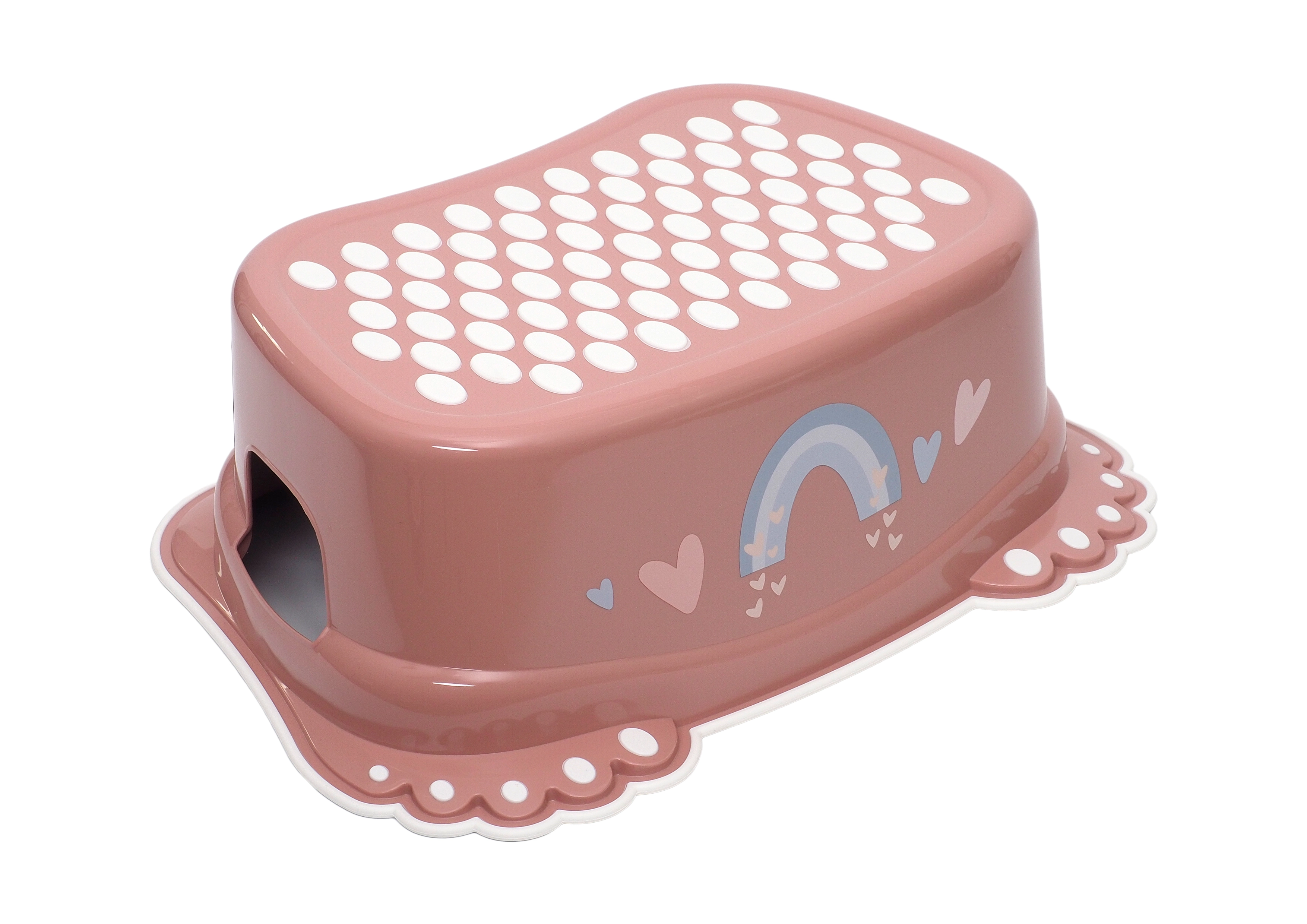 TEGA neslystantis laiptelis METEO, old rose, ME-006-123