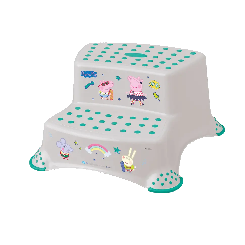 KEEEPER dvigubas laiptelis Peppa Pig Soft Grey