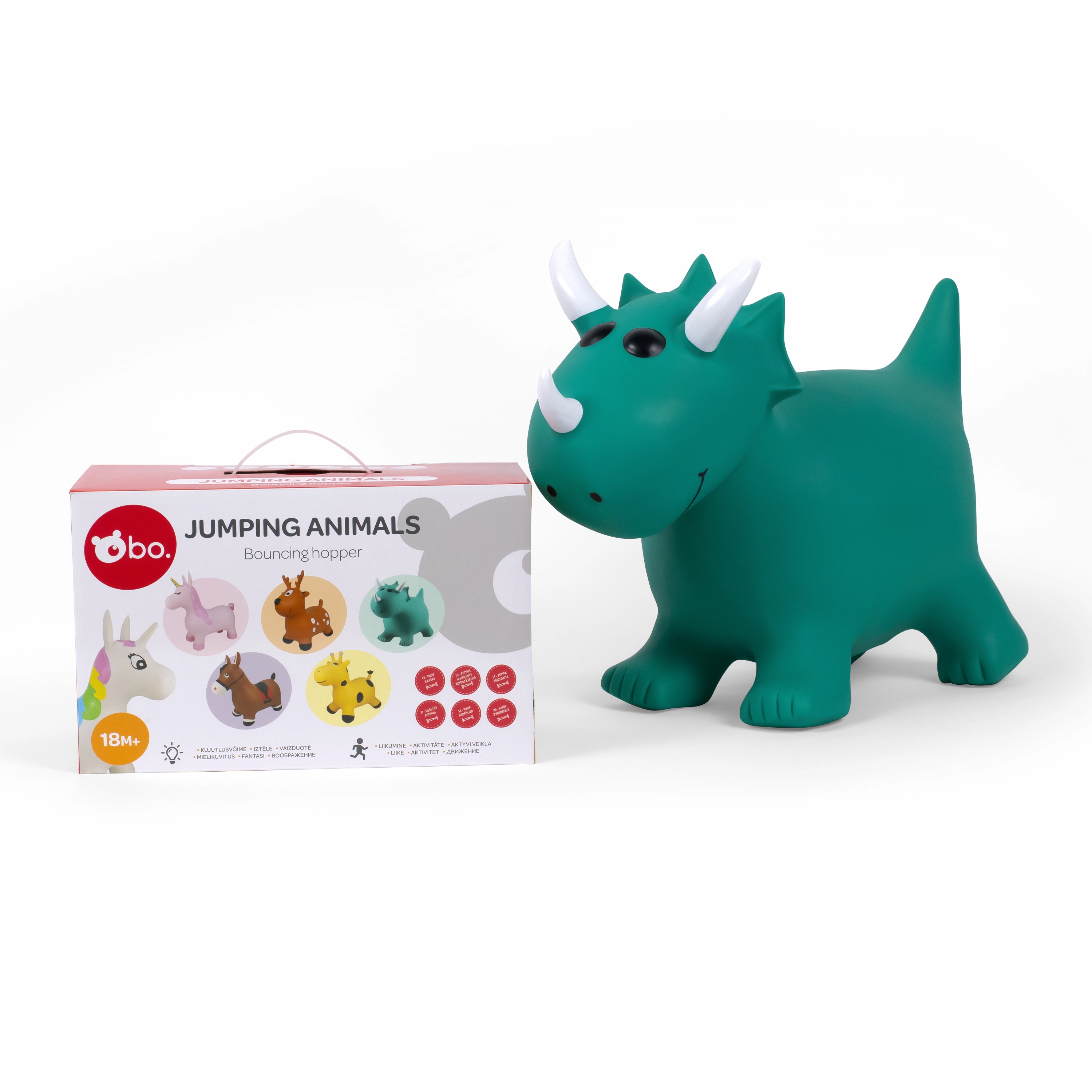 bo. Šokliukas „Dinozauras“ 8003ML