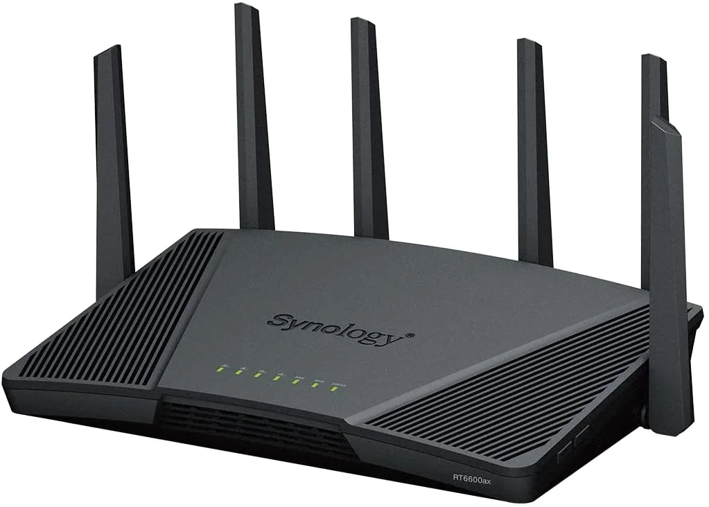 Synology RT6600ax Itin greitas ir saugus belaidis maršruto parinktuvas namams
