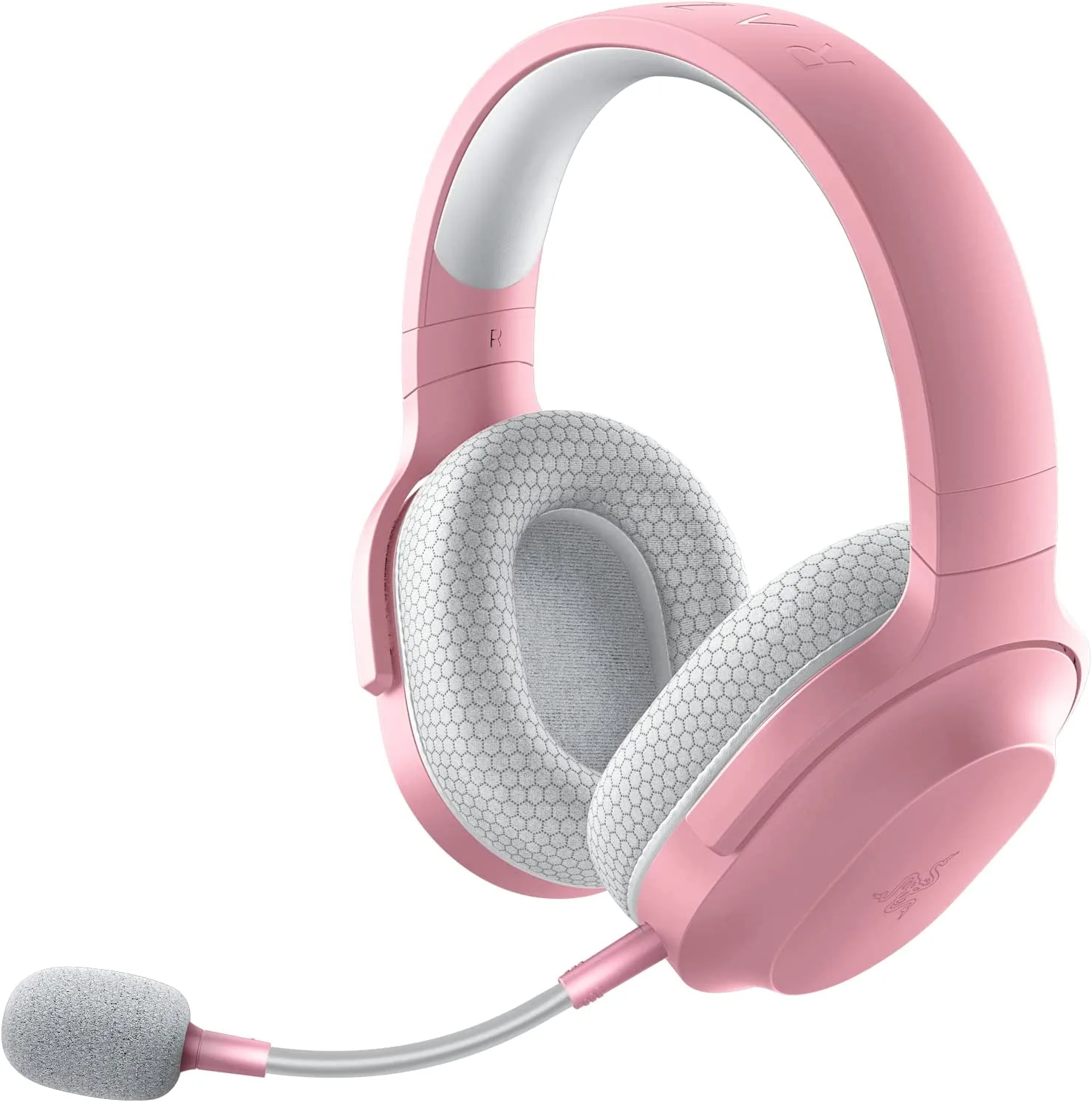 Žaidimų ausinės RAZER Barracuda X (2022) Quartz Pink RZ04-04430300-R3M1