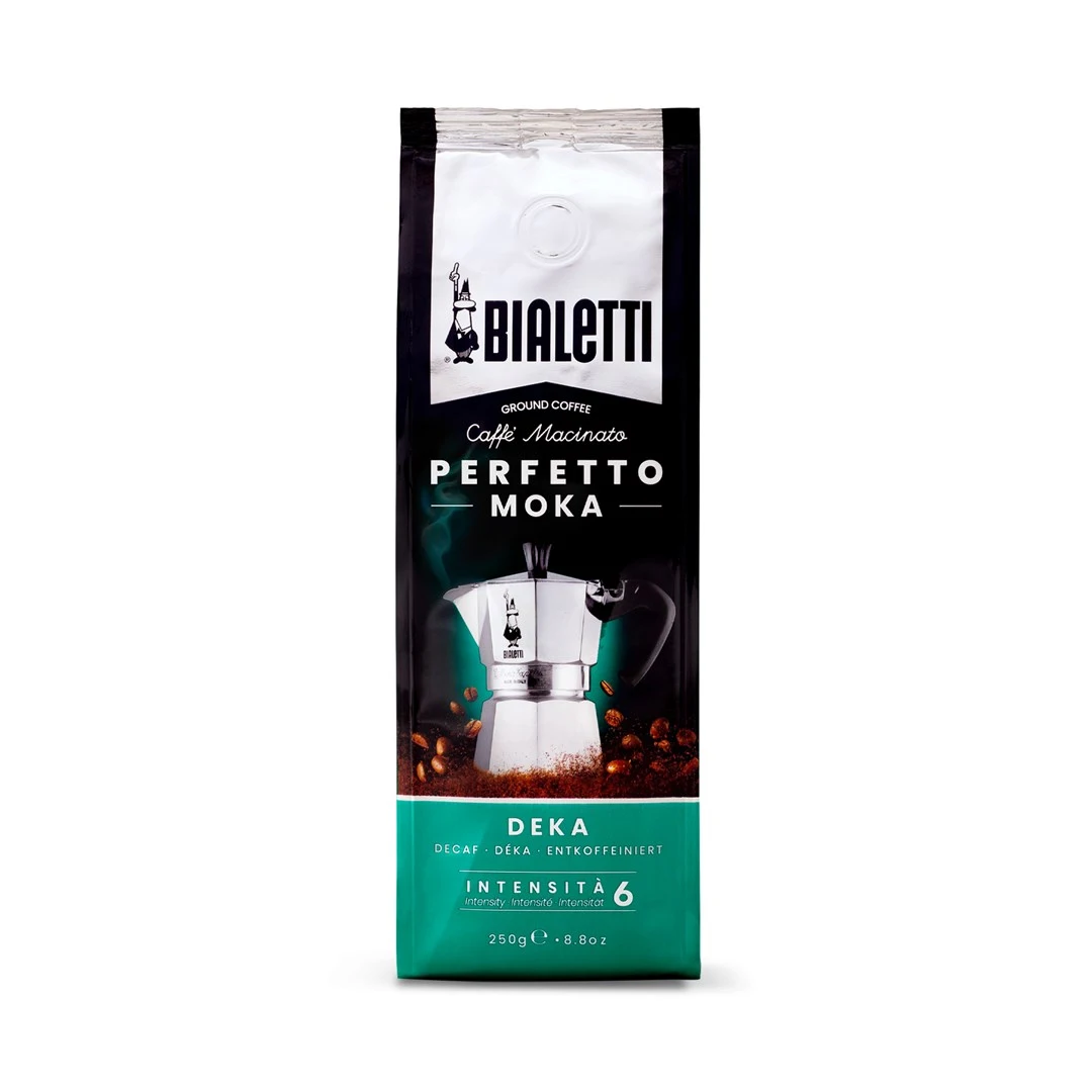 Bialetti Perfetto Moka Deka - bezkofeinowa (mielona) 250g