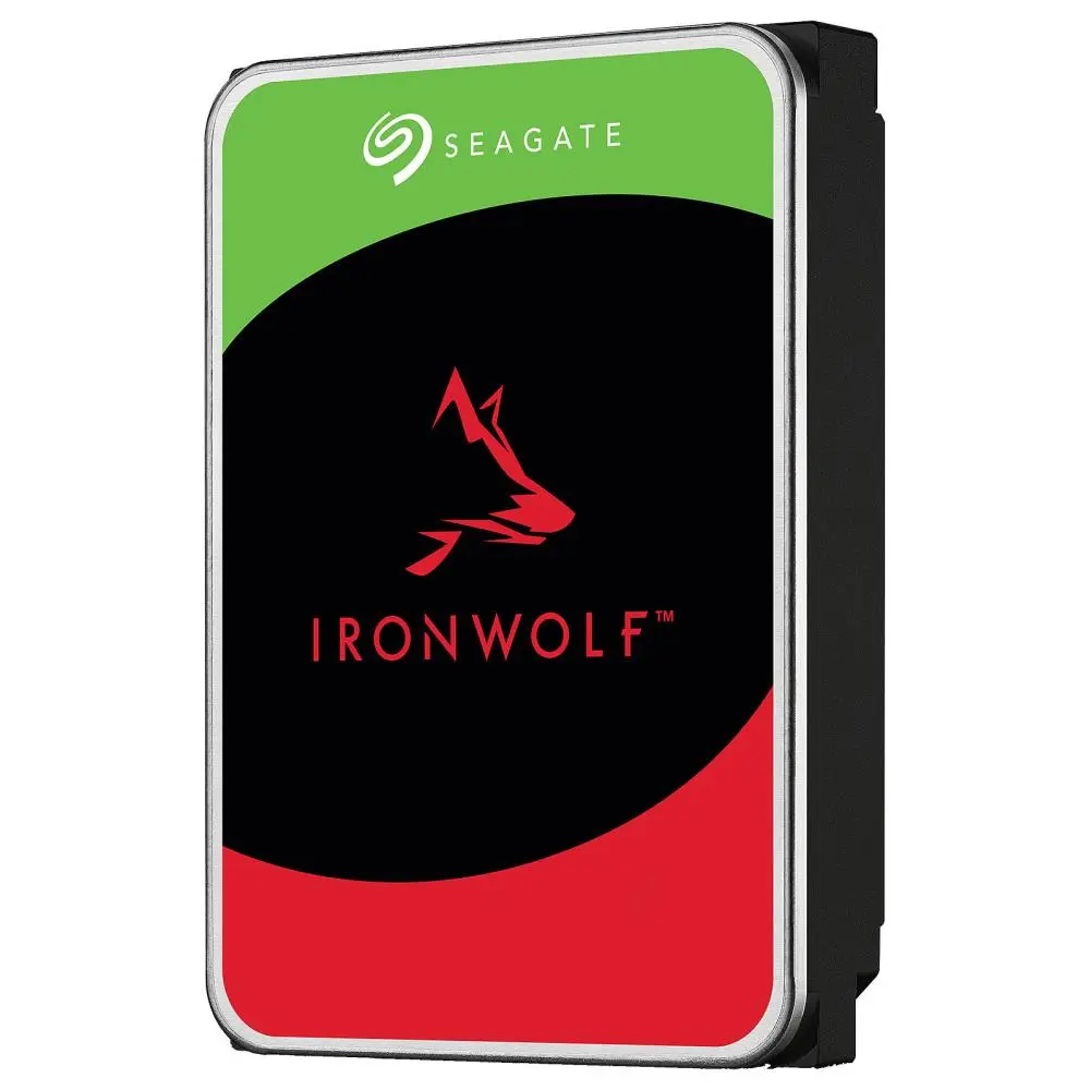 	 SEAGATE NAS HDD 4TB IronWolf 5400rpm 6Gb/s SATA 256MB talpykla 3,5 colio 24x7 CMR, skirtas NAS ir RAID stovo sistemoms BLK