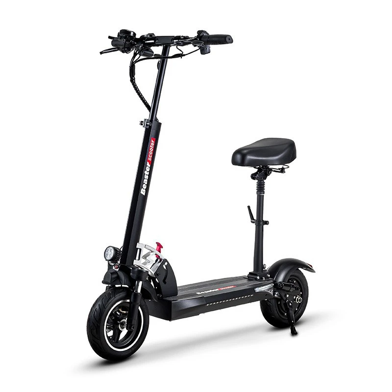 Elektrinis paspirtukas Beaster Scooter BSHELIOSSEAT, 500W, 48V, 15Ah, juodas