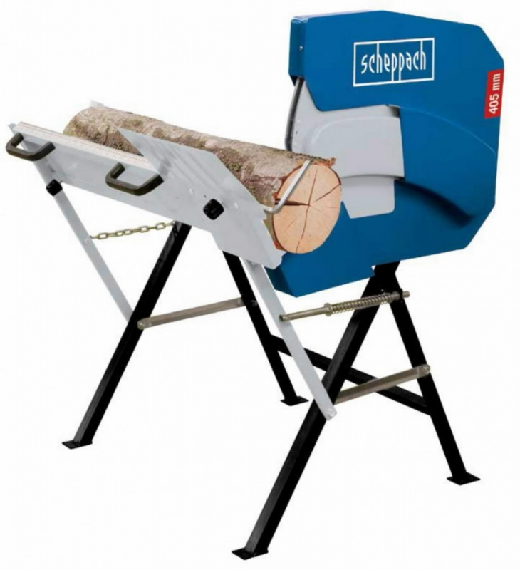 Diskinės malkų pjovimo staklės Scheppach HS410