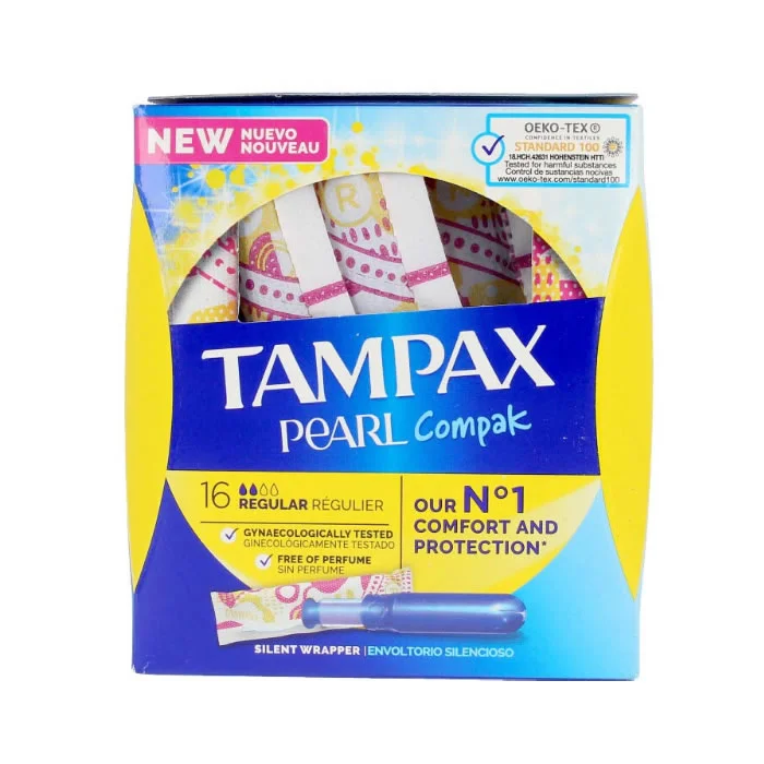 Tampax TAMPAX PEARL COMPAK tampon regular 16 uds