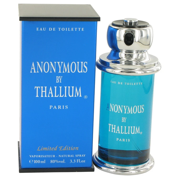 Yves De SistElle Tallium Anonymous EDT Purškiklis 100 ml vyrams