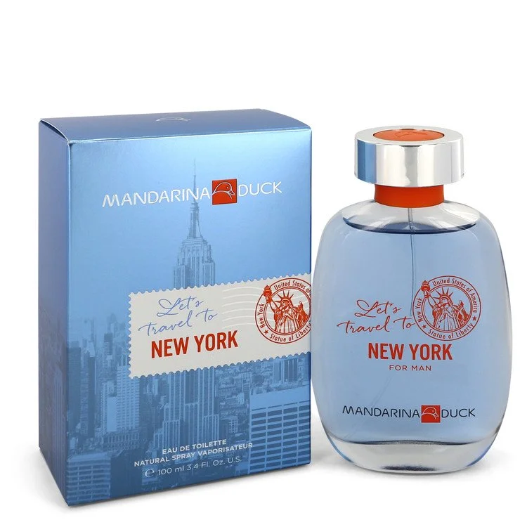 Mandarina Duck Let s Travel To New York EDT Spray 100 ml for Men