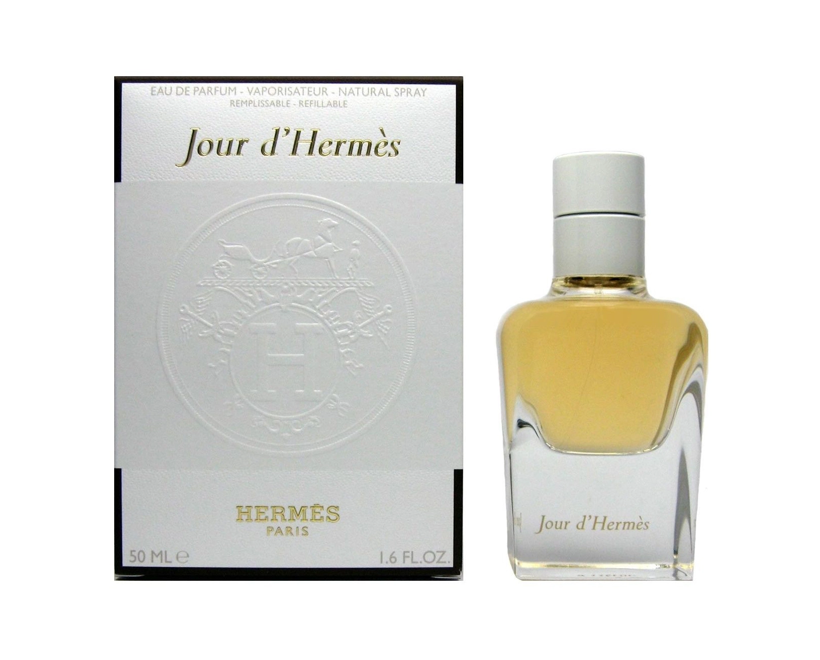 Hermes Jour D Eau De Parfum Spray Refillable 50 Ml For Women