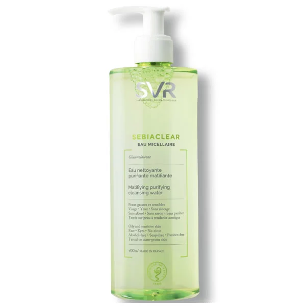 Svr Sebiaclear micelinio vandens losjonas Gemengdevette Huid 400ml
